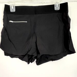 Athleta black shorts size 8